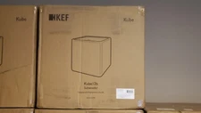 KEF - Kube 12B 12" 300W Powered Subwoofer KUBE12B - Black NEW