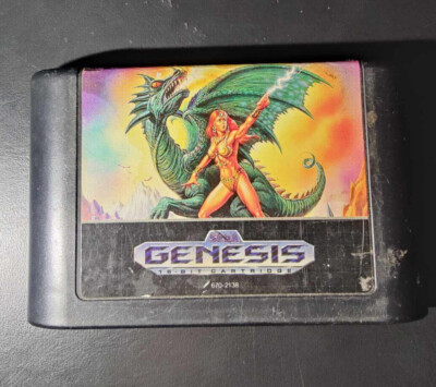 Alisia Dragoon Sur Sega Megadrive - Version PAL - Rare, état Correct (sans Notice)