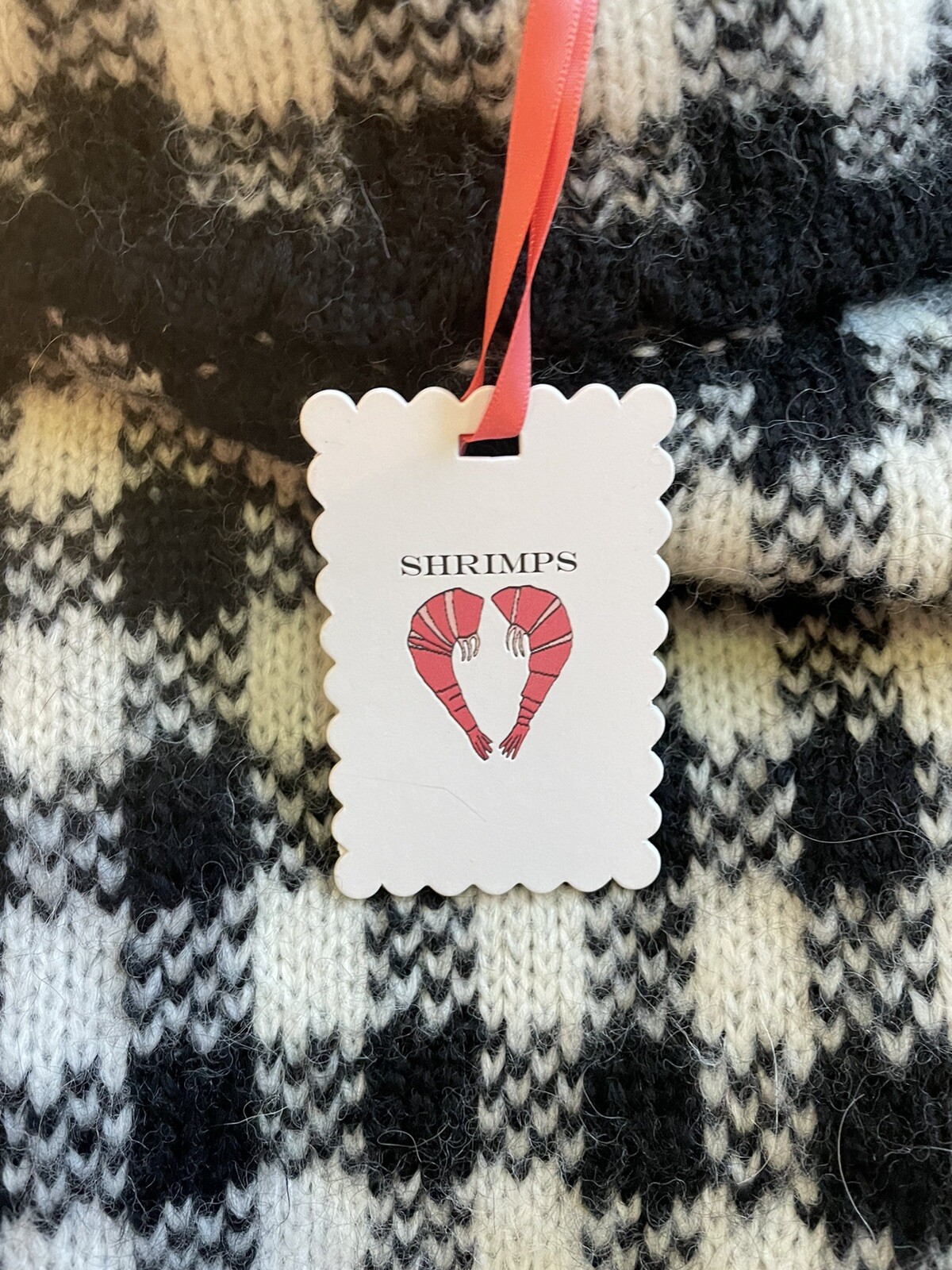 shrimps womens gingham jumper 8/10 image 5