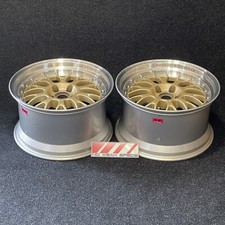 Pair - Bbs Gt2 18x10 20 5x114.3 Wheels Rims Gtr R33 R32 R34 Sti Evo Volk