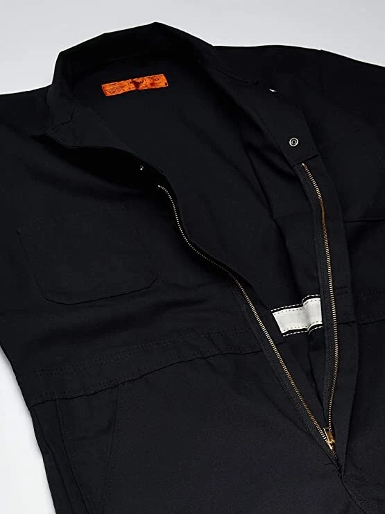 Mono trasero mecánico de acción de sarga con capucha roja para hombre NWoT negro talla 46 $90 BB356 Foto 4 de 4