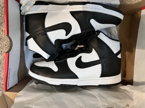Nike Dunk High Retro Panda Black White Size 6.5 Men