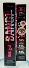 Benefit Badgal Bang Bigger Badder Volumizing  Black Mascara 0.3oz Full Size NIB