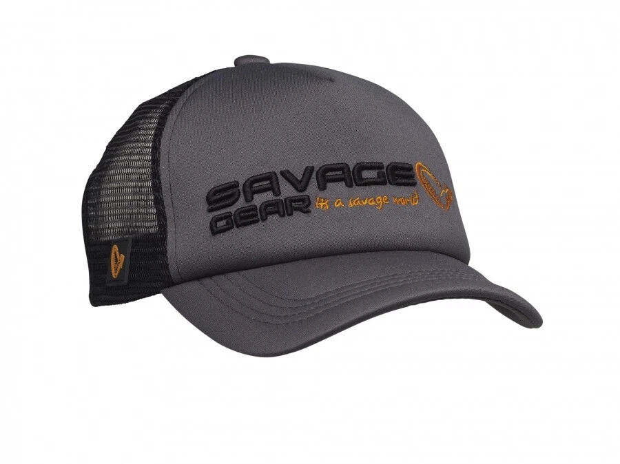 Savage Gear Classic Trucker Cap One Size Sedona Grey Kappe Cappy Mütze 73708 - Bild 1 von 1