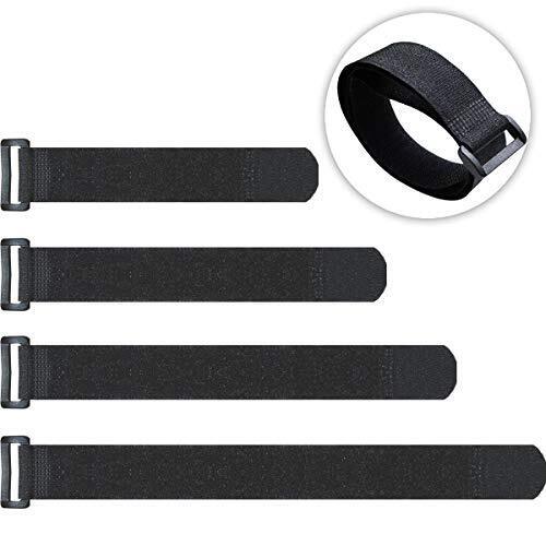 20 Pack Reusable Cinch Straps Fastening Cable Nylon Hook and Loop Cinch - Bild 1 von 7