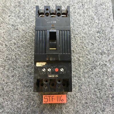 GE General Electric TFJ 100A 100 Amp 600V Circuit Breaker TFJ236100