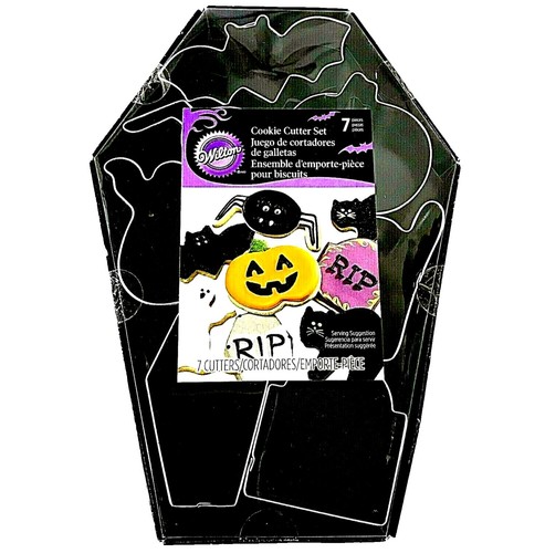 SET 6 TAGLIAPASTA BISCOTTO HALLOWEEN 3-5X2,2 CM