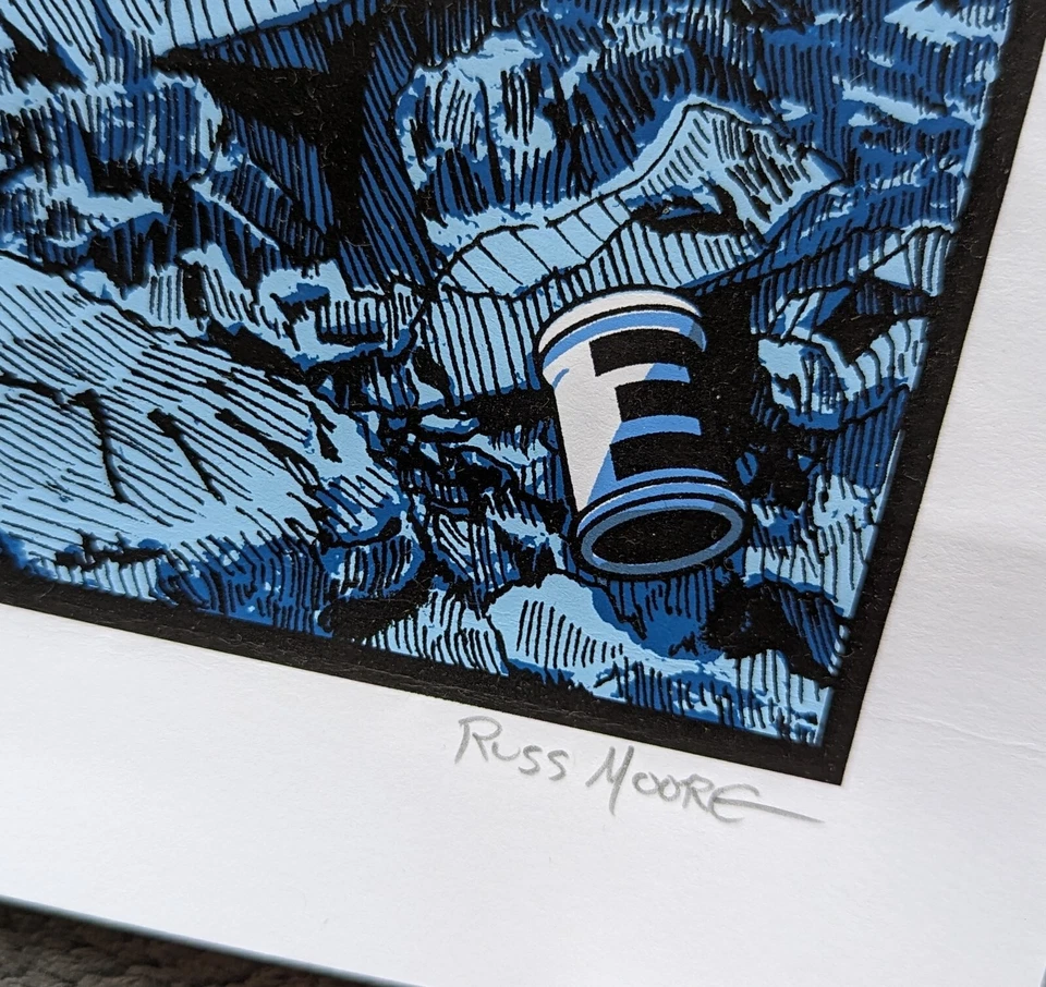 In the Year 200X by Russ Moore - Nakatomi, Nummeriert Kunstdruck, MEGA MAN - Bild 4 von 4