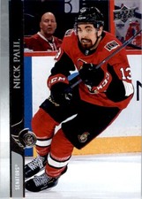 2020-21 Upper Deck Nick Paul Ottawa Senators #380 Hockey Card