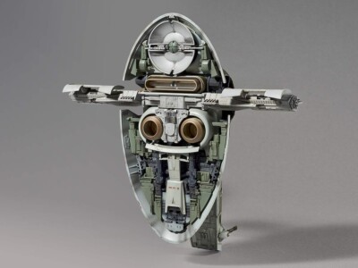 Bandai Star Wars 1/144 Scale Boba Fett's Starship Slave I Model