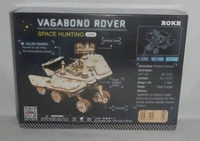 ROKR Vagabond Mechanical Solar Rover 3D Wood Wooden Puzzle Space Hunting LS503