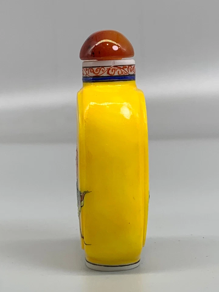 Botella de tabaco esmaltada de colores de colección exquisita artesanía botella de tabaco de cricket Foto 4 de 4