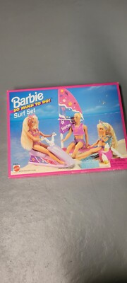 Vintage 1995 Barbie So Much To Do Surf Set - NEW SEALED