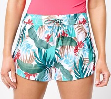 Jantzen Cover-Up Swim Over-Short-Tropic Palm-Reg 16 A596111 NEW