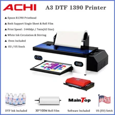 A3 DTF Printer Direct to Film T-shirt DIY Printer for Home Business Oven New US