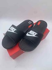 New Men's Nike Victori One Slide Black/Black-Black CN9675 003 Fast shipping
