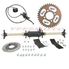28'' Rear Shaft Axle Kits Hand Brake Caliper Sprocket for ATV Quad Go Kart Buggy