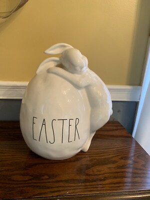 New Rae Dunn Bunny  with Easter Egg 2020.