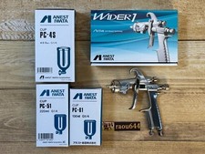 ANEST IWATA WIDER1-13K1G 1.3mm Gravity Feed Spray Gun Select no / with Cup