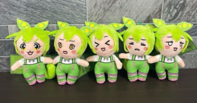 Zundamon Plush Mascot Toy All 5 Types Complete Set of 5 Japan H