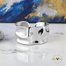 ANELLO DONNA UOMO A FASCIA IN ARGENTO 925 RODIATO RAGAZZO RAGAZZA COLORE ARGENTO