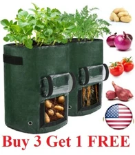 7/10 Gallon Nursery  Planting Bag Pot Planter Growing Garden Vegetable Container
