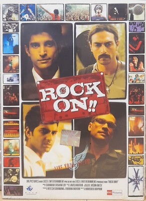 Rock On !! - Farhan Akhtar - Bollywood Hindi Movie DVD, Multi Language Subtitles