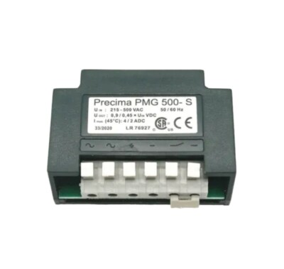 1pcs Precima PMG 500-S rectifier 215-500VAC 0.9/0.45*Uin