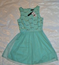 Junior's Speechless Size 3 Dress Sequin Lace Prom NWT