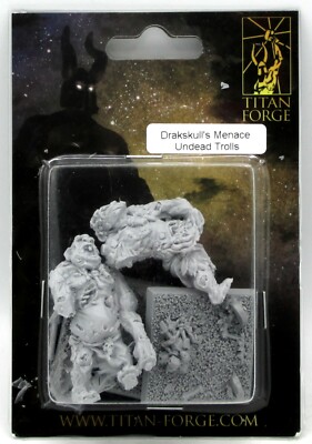 Titan Forge TFDM04 Undead Trolls (Drakskull's Menace) Zombies Miniatures 