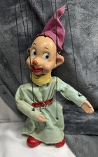 Vintage DOPEY Marionette Puppet Peter 1952 Snow White Dwarf Disney Original 1952