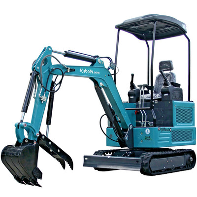 1.8Ton Mini Excavator Kubota Diesel 4000lb Crawler Pilot Digger FREE SHIPPING