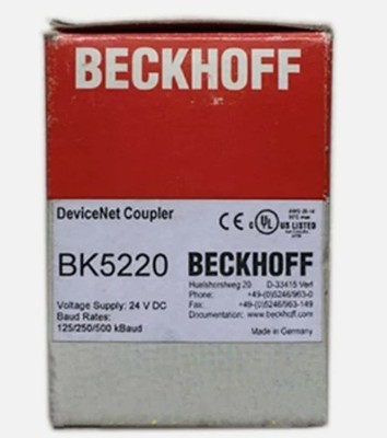 New In Box Beckhoff BK5220 PLC Module BK5220 BK5220 Free shipping