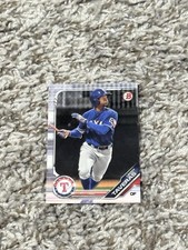 Leody Taveras Texas Rangers 2019 Bowman Baseball Prospects Card