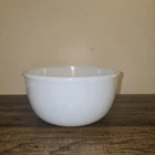 Vintage Sunbeam Glasbake Stand Mixer Milk Glass Bowls Set