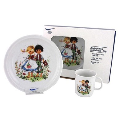 Triptis HÄNSEL & GRETEL Kindergedeck 3-teilig  Kinderporzellan