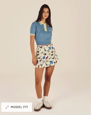 Malbon レディース ゴルフ ポロシャツ＆ミニスカート セット軽量美品⭐ Malbon BIRDS OF GEORGIA Ella mini golf skirt size 8 | eBay