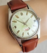 Vintage ELGIN men's automatic watch cal.854/Felsa 4009 17Jewels swiss 1960s