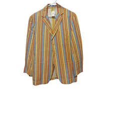 vintage linen blazer womens size medium