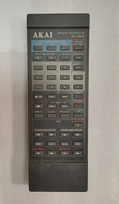 AKAI RC-S600 Remote control Genuine