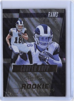 Cooper Kupp 2017 Panini Absolute #22 Rookie Roundup Retail Los Angeles Rams