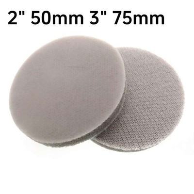 50/75mm Klett Schleifscheiben Polierscheibe Softauflage Interface Pad P320-P8000