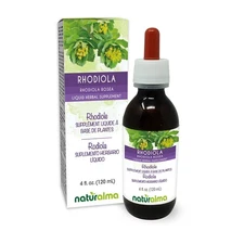 Naturalma Rhodiola rosea Sedum roseum Root Alcohol-Free Tincture - 4 fl oz Li...