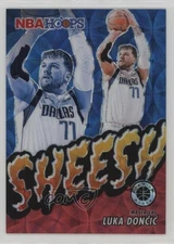 2023 Panini NBA Hoops Premium Stock Sheesh Red Prizm 24/88 Luka Doncic #16 5i3