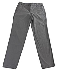 Talbots Pants Size 4 Khaki Girlfriend Chino Pants Cotton Blend Grey Gray
