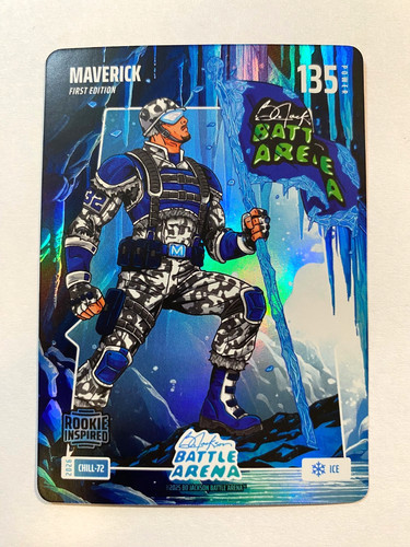 2026 Bo Jackson Battle Arena MAVERICK Cooper Flagg RC SSP! CHILL Battle Foil #72