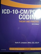 (SHRINK-WRAPPED)ICD-10-CM/PCS Coding: Theory ...