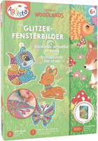 Artista Bastelset Glitzerfensterbilder Kreativset Aufbewahrungsbox Diy Kinder