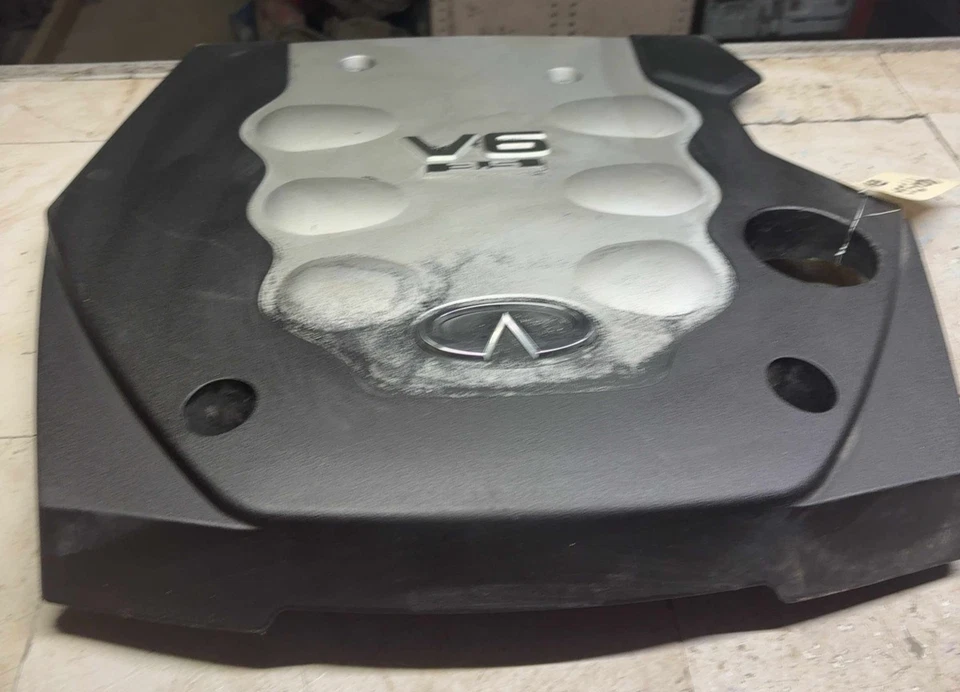 03-08 INFINITI FX35 03-06 G35 06-08 M35 3,5 L Aspecto Motor Cubierta Borde Bisel Foto 3 de 4