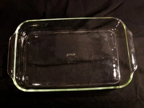 VTG Pyrex  Casserole / Baking Clear Dish 4QT-4L Corning 234-R 15 x 10 x2